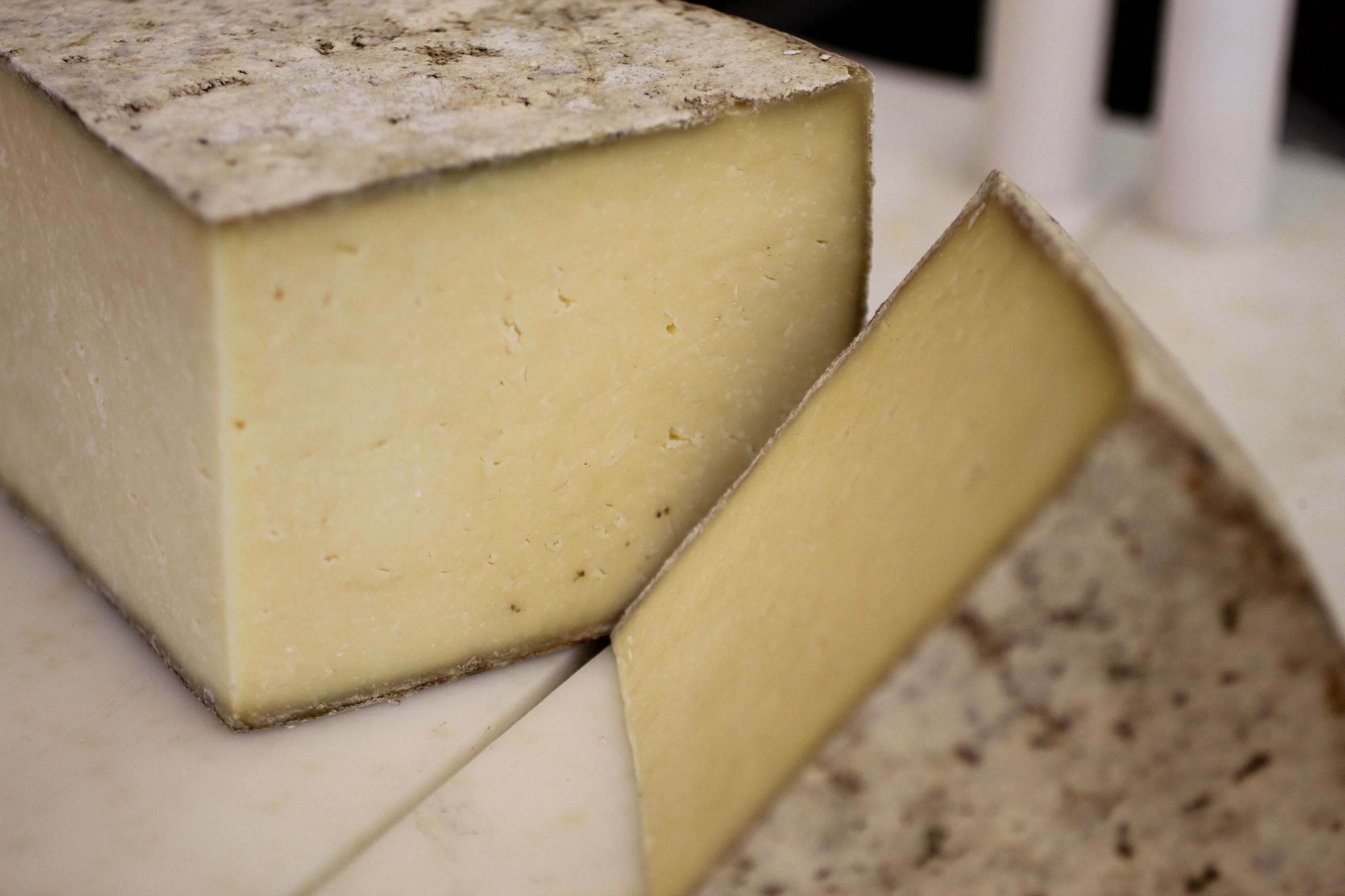 Garrotxa artisan cheese from Catalonia Spain
