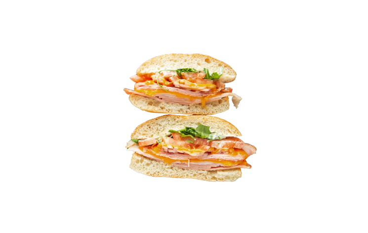 Ham and Jal sandwich